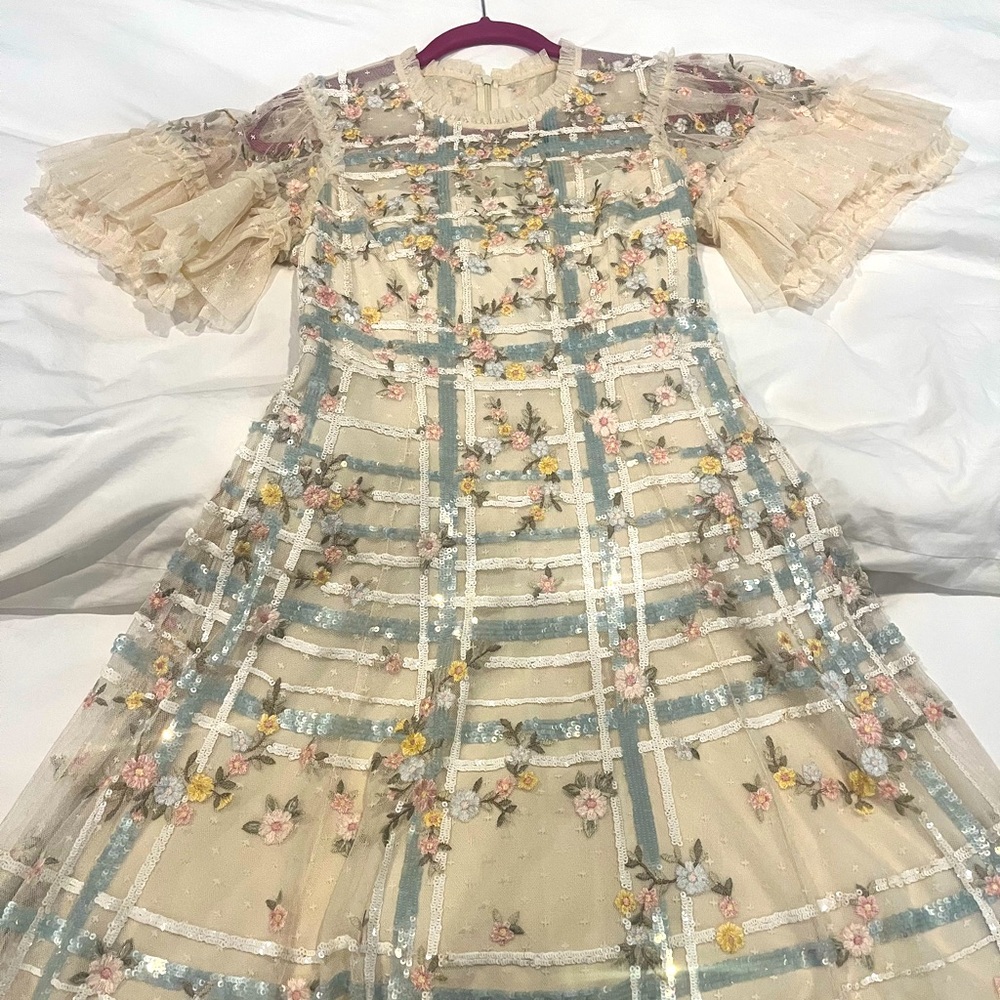 Needle & Thread Antonina Sequin Mini Dress - image 7